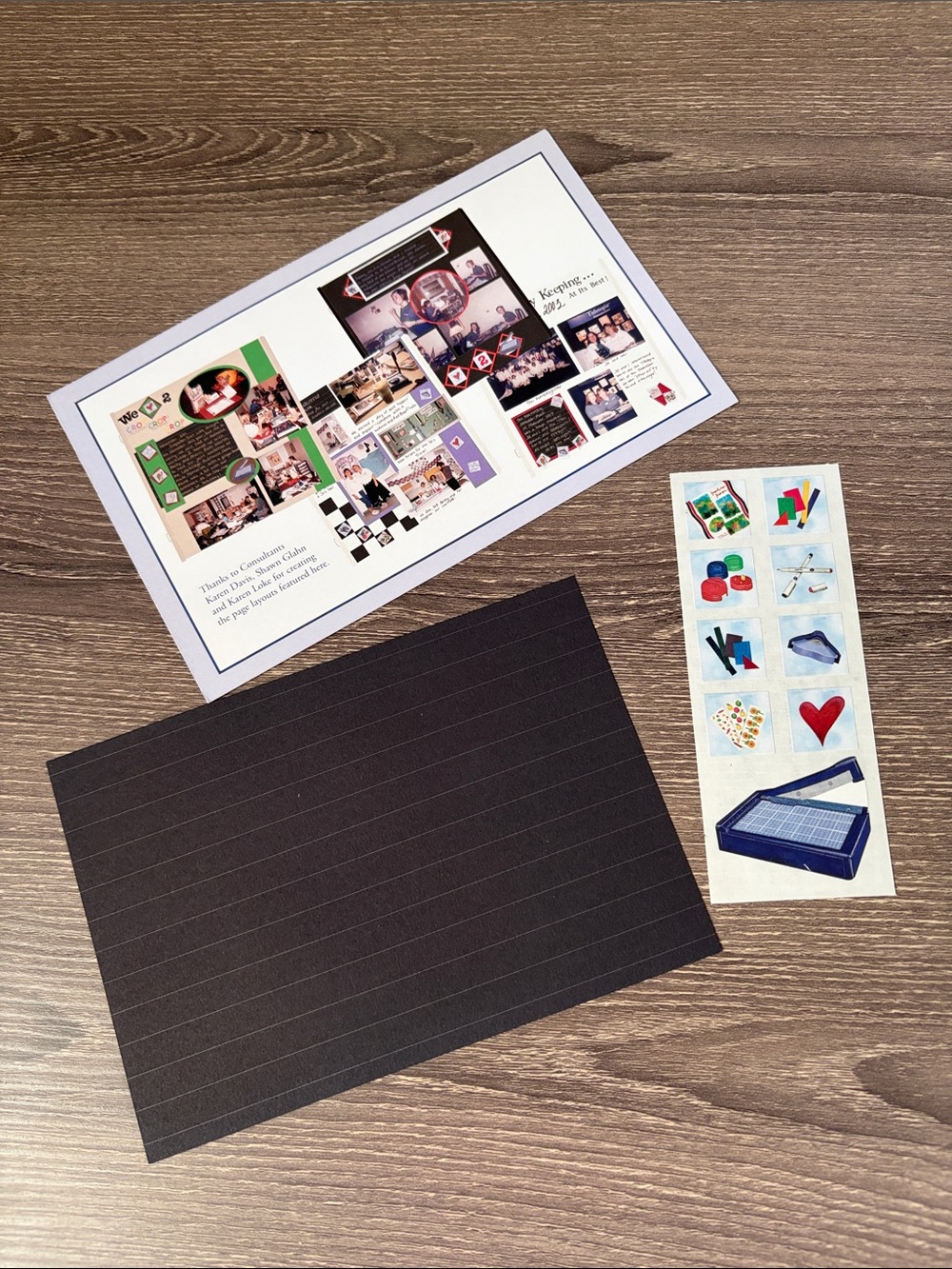 ❤️$1 Creative Memories Scrapbooking Partial Set